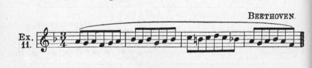 Example 11.  Fragment of Beethoven.
