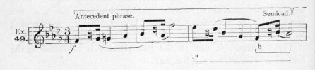 Example 49.  Fragment of Chopin.